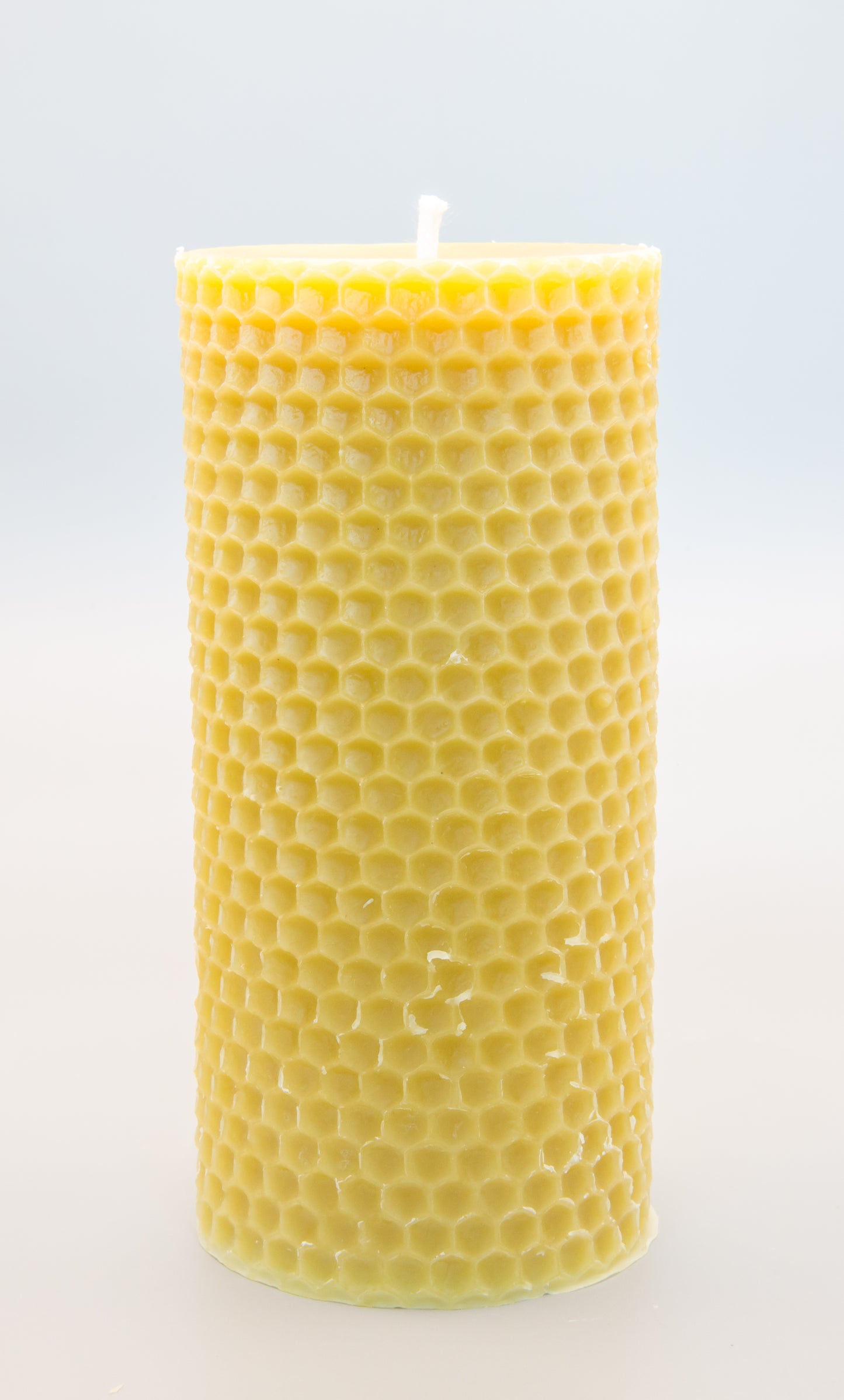 Beeswax Candle-Honeycomb Cylinder