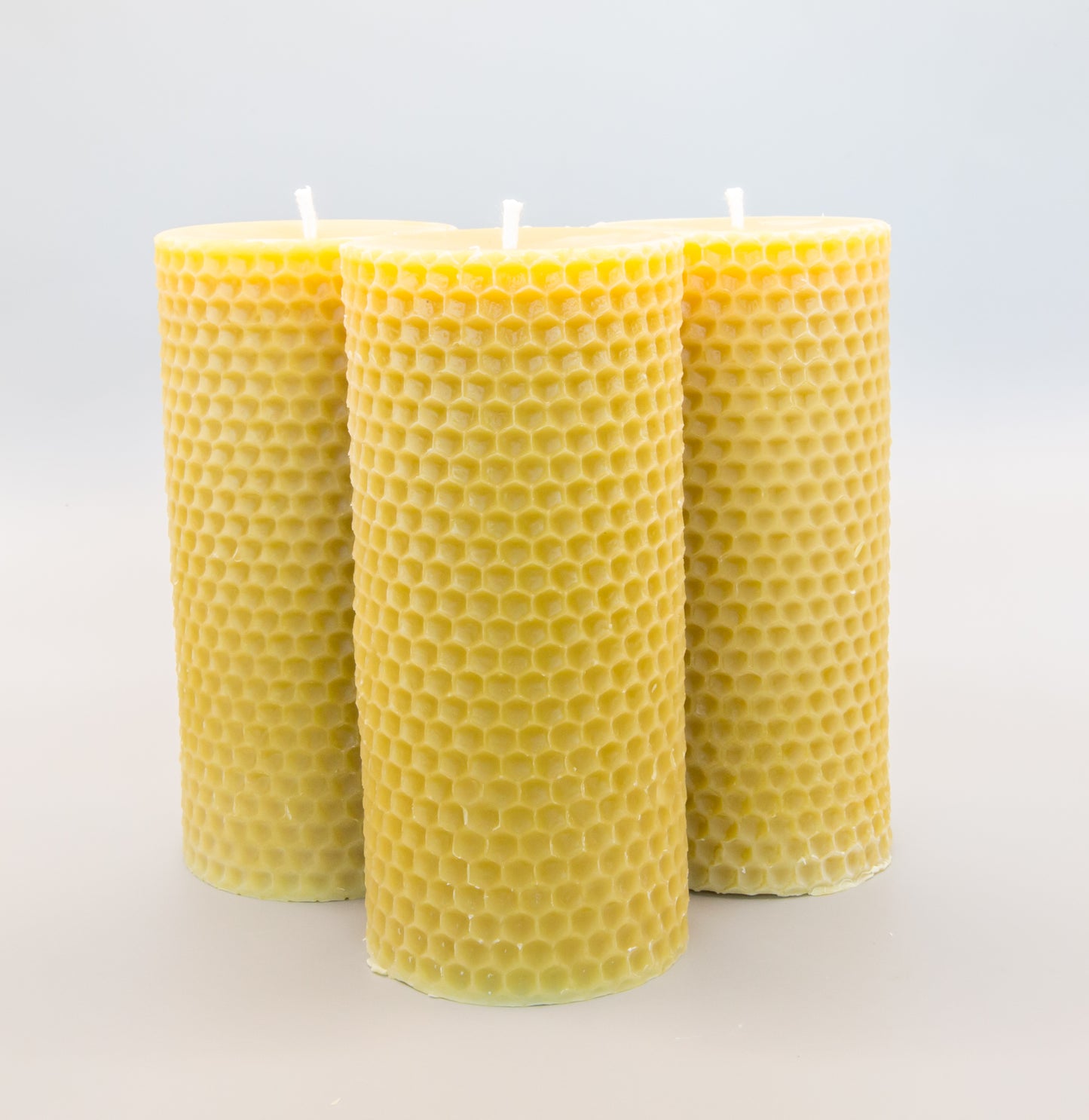 Beeswax Candle-Honeycomb Cylinder