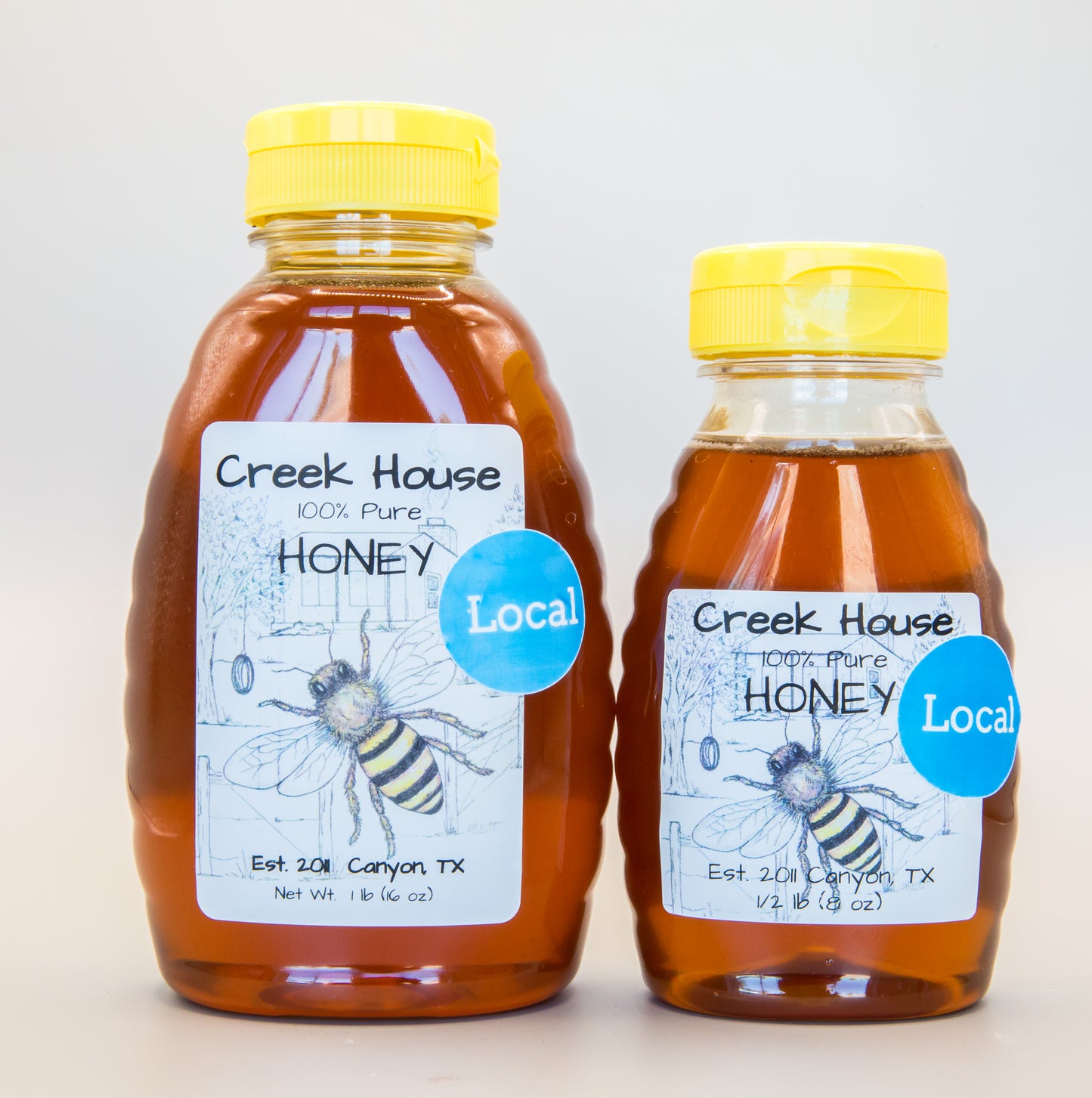 Honey-Plastic Container