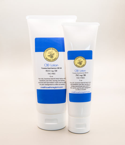 CBD BSO Unscented Lotion