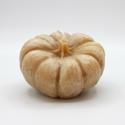 Beeswax Candle-Pumpkin