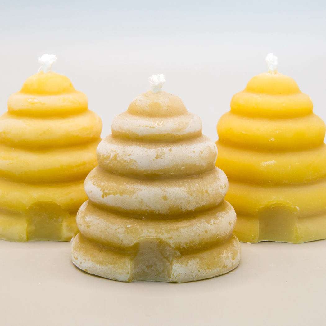 Beeswax Candle-Beehive Votive