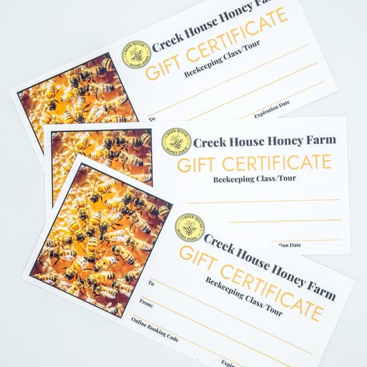 Beekeeping Class/Tour Gift Certificate