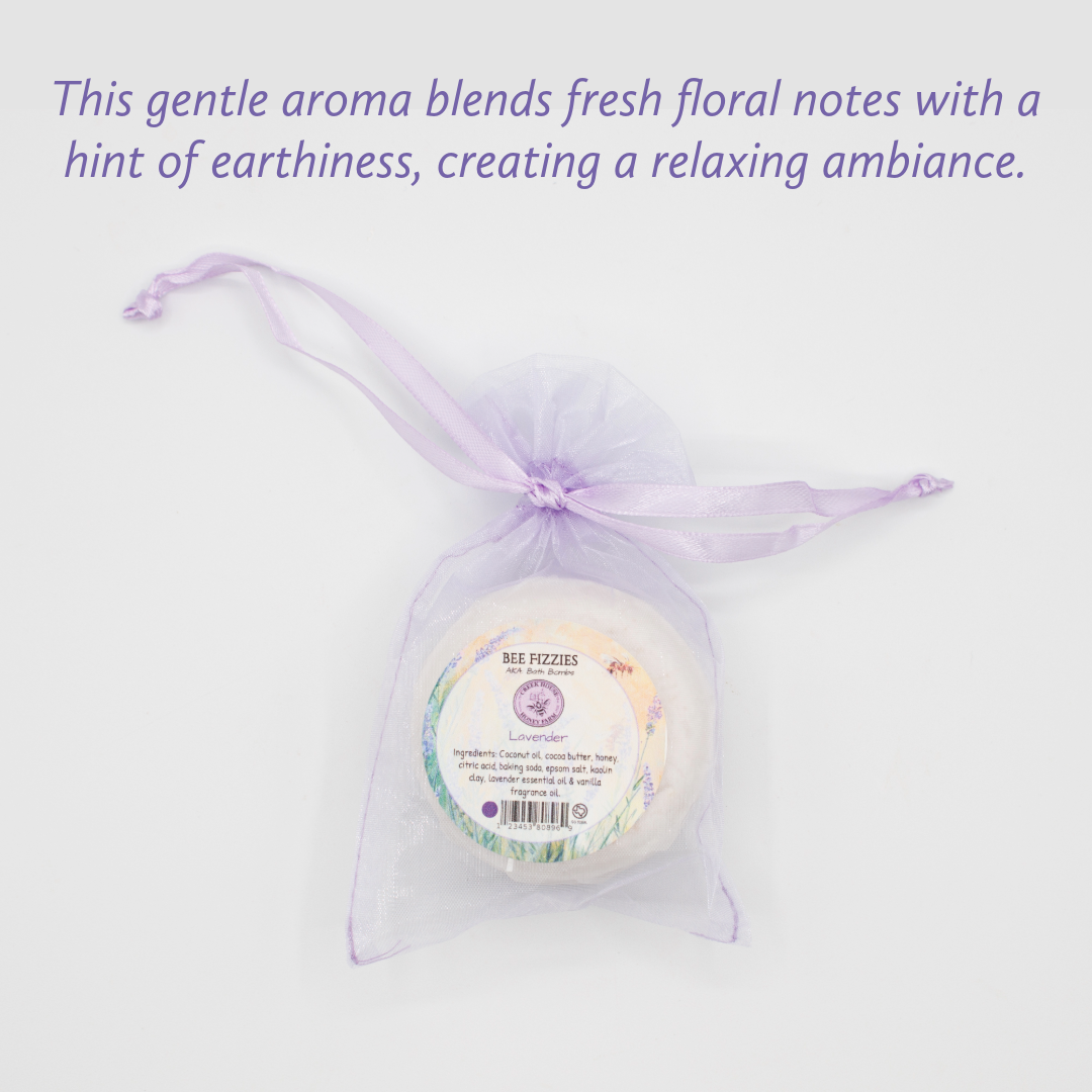 Bee Fizzy (Bath Bomb) 2 pack Set of Pucks